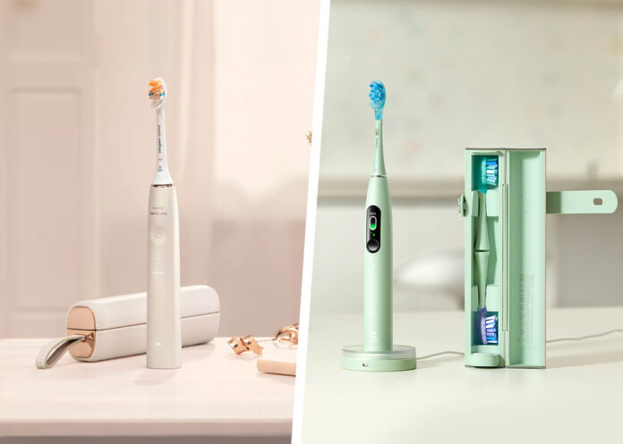 Oclean X Ultra и Phillips Sonicare 9900 Prestige