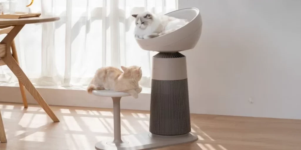 CES 2025 LG AeroCatTower